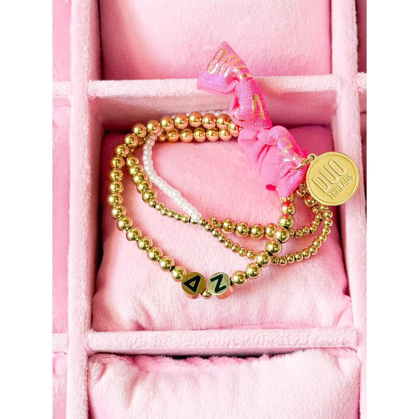 DZ Gold Stack Bracelet