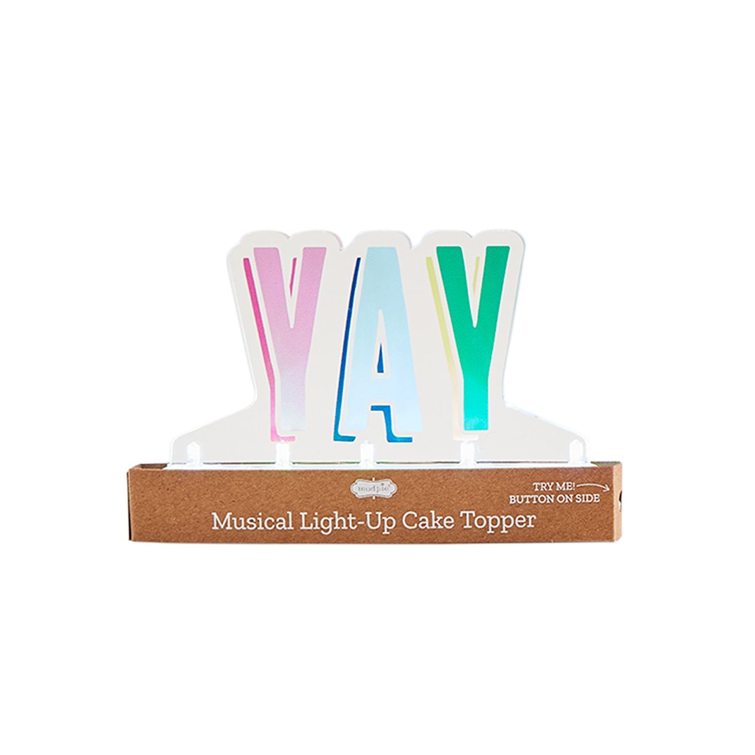 YAY Musical Cake Topper