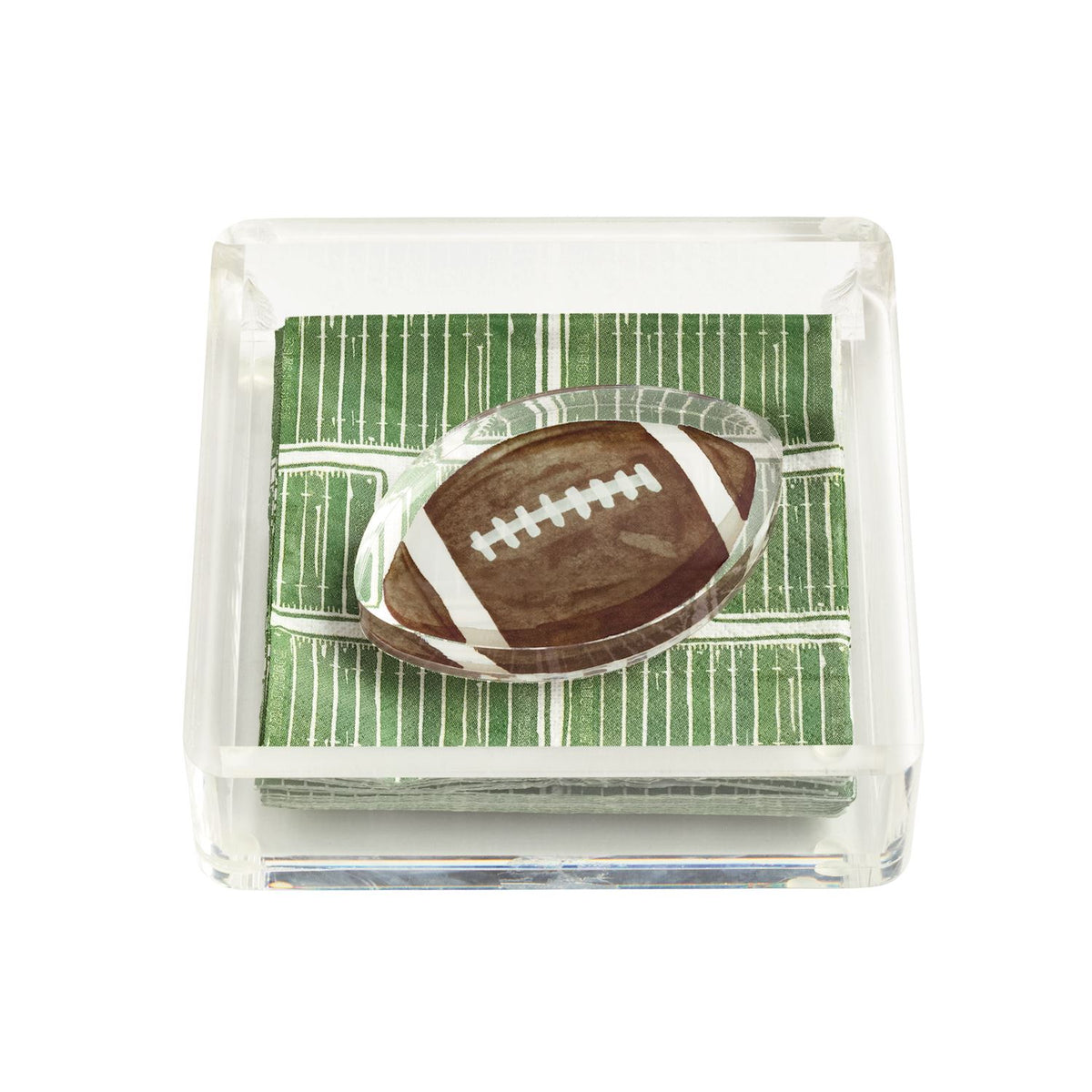 Football Napkin + Weight Set