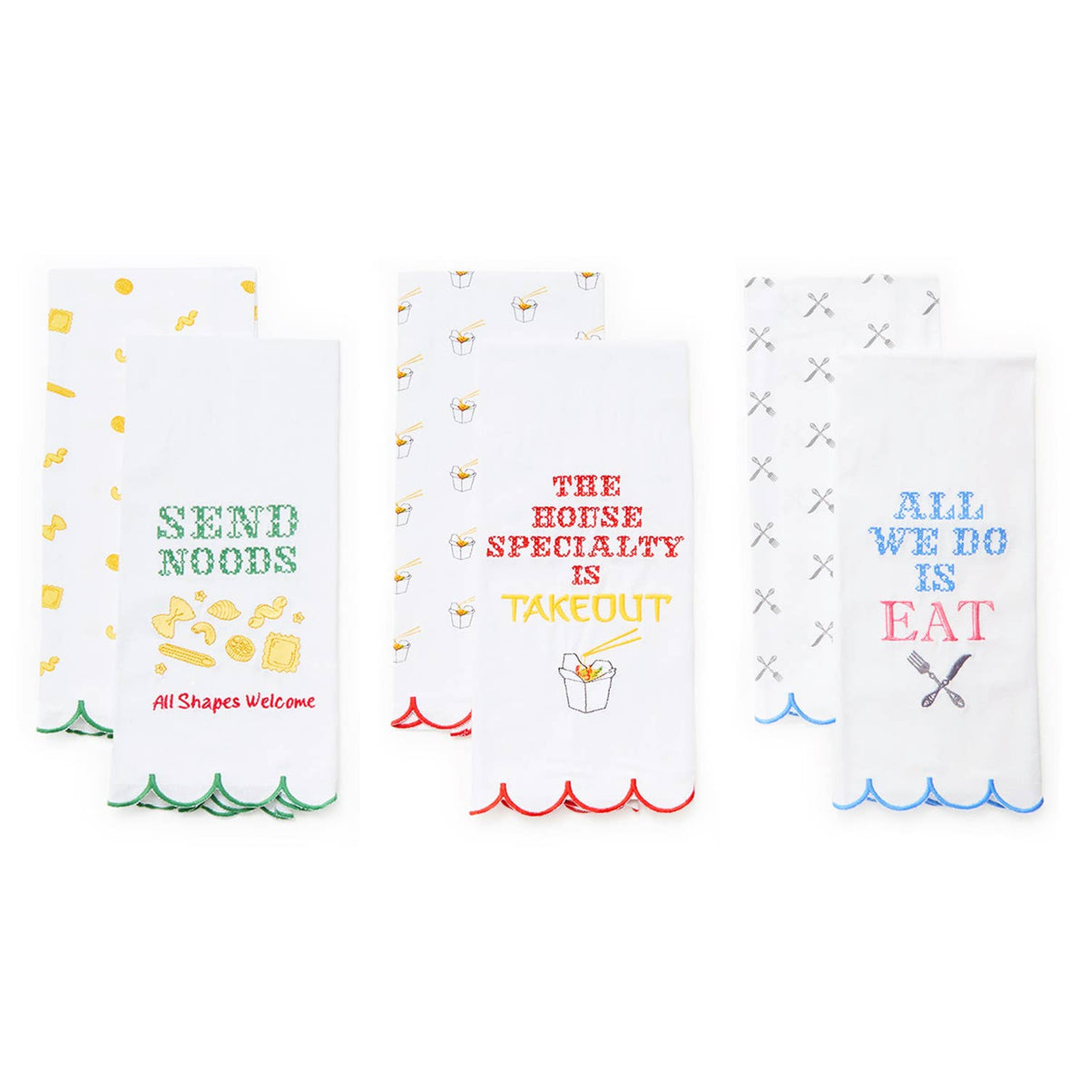 Foodie  | Cross Stitch Dish Towel Assortment