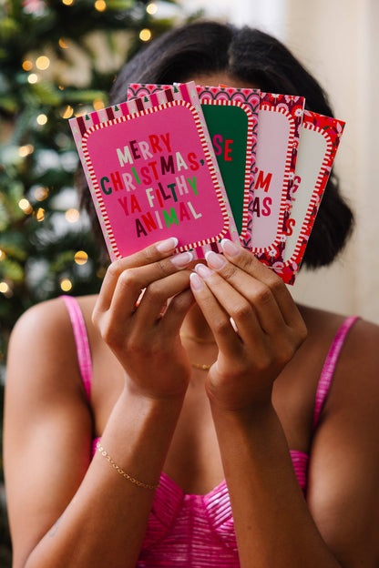 Boxed Greeting Card S/8 - Booze