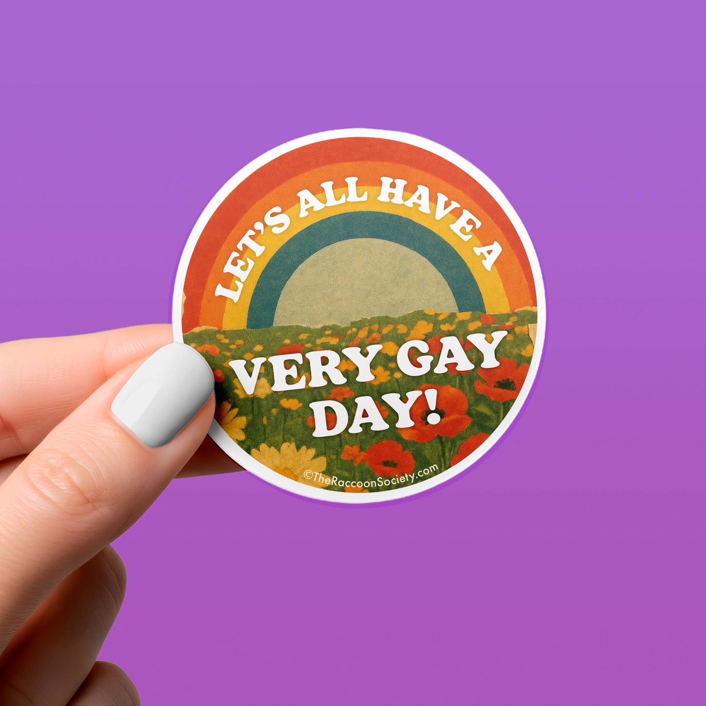 A Very Gay Day! Sticker
