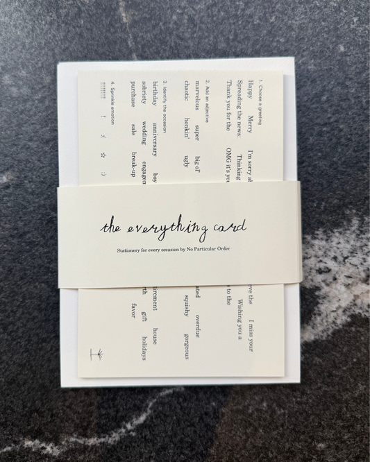 The Everything Card