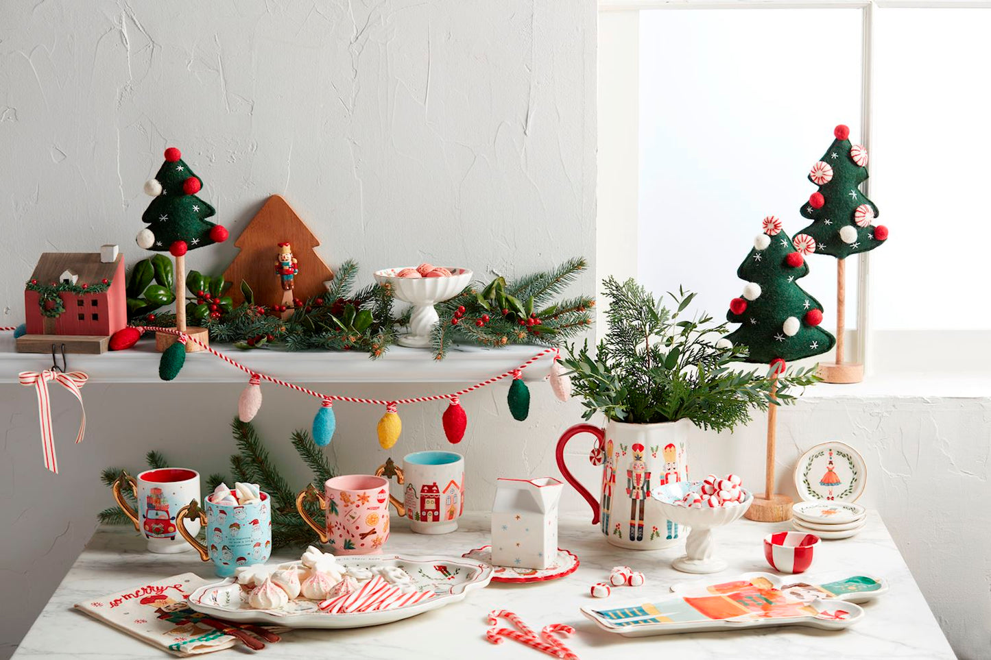 Nutcracker Tidbit Plate