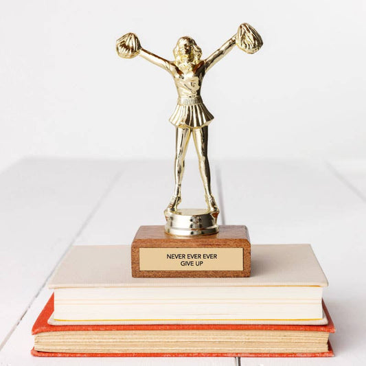 Never Ever Ever Give Up Trophy