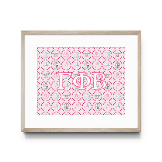 Gamma Phi Beta Print : 5x7