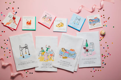 Drop It Like It's Hot Tea Towel