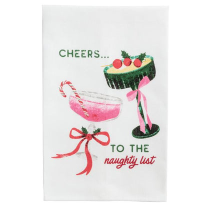 Naughty List Bar Towel
