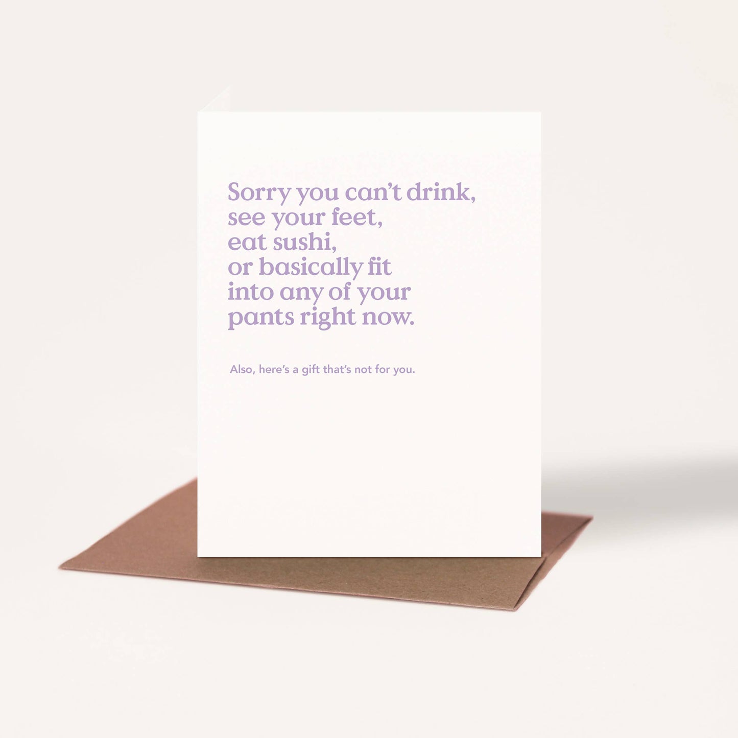 Funny Pregnancy Card