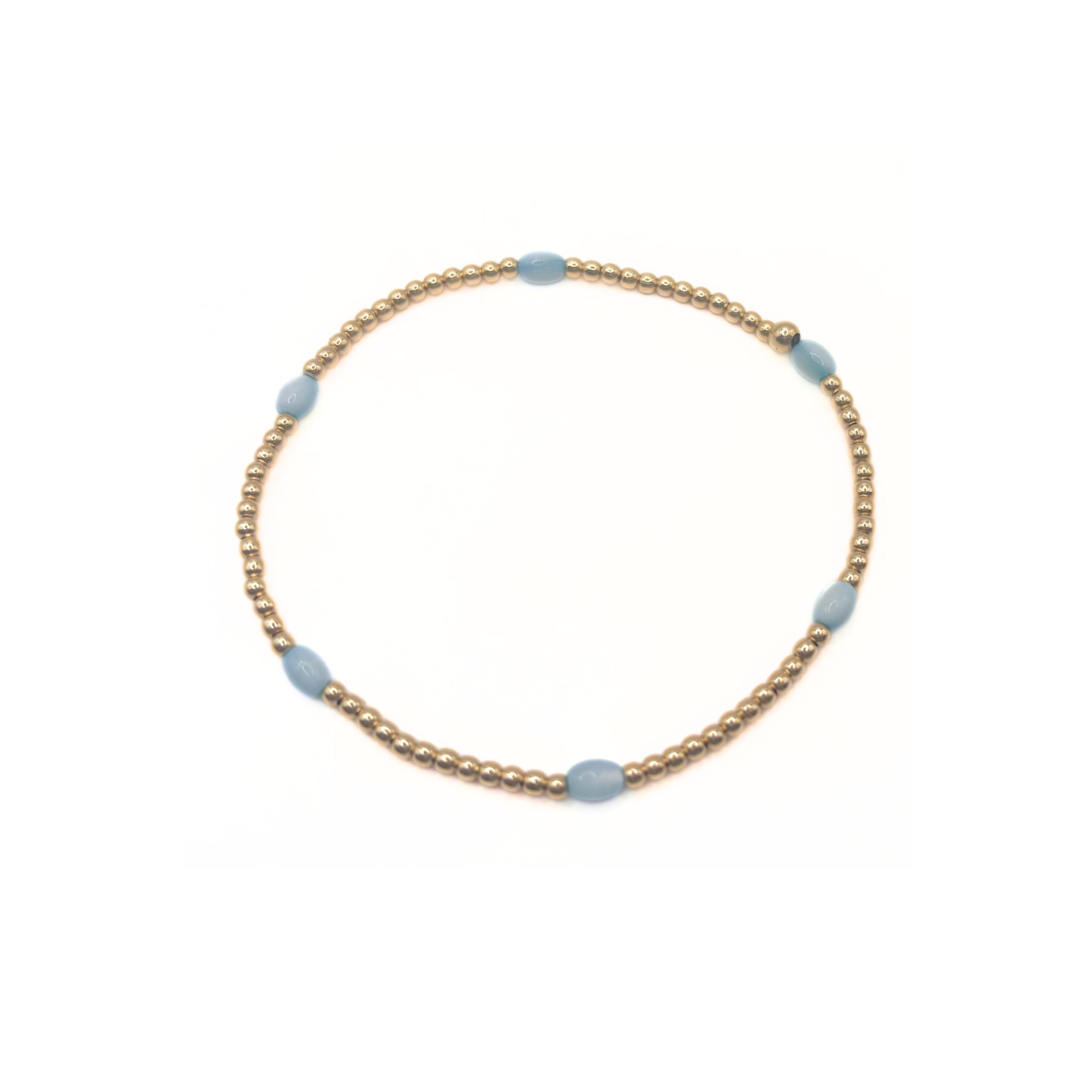 The Aspen Bracelet Collection: White Opal