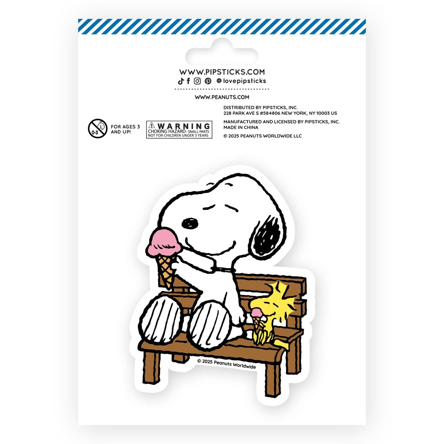 Peanuts Ice Cream Scratch 'n Sniff (2ct)