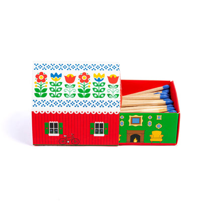 Swedish Dream® Tiny Living Red Matchbox Cottage