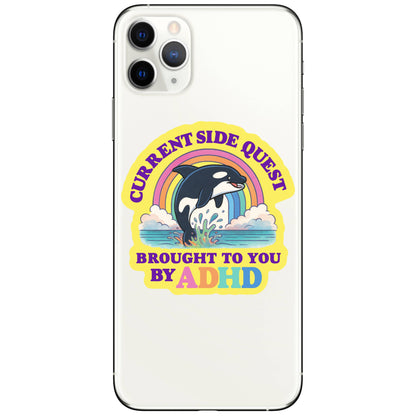 ADHD Side Quest Sticker