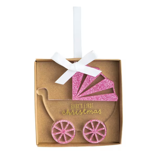 Baby's First Christmas Ornament - Stroller