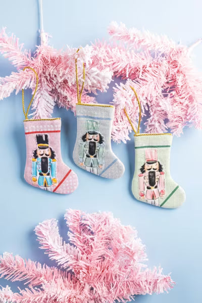 Mini Nutcracker Stocking