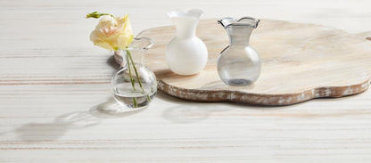 Ruffle Bud Vase