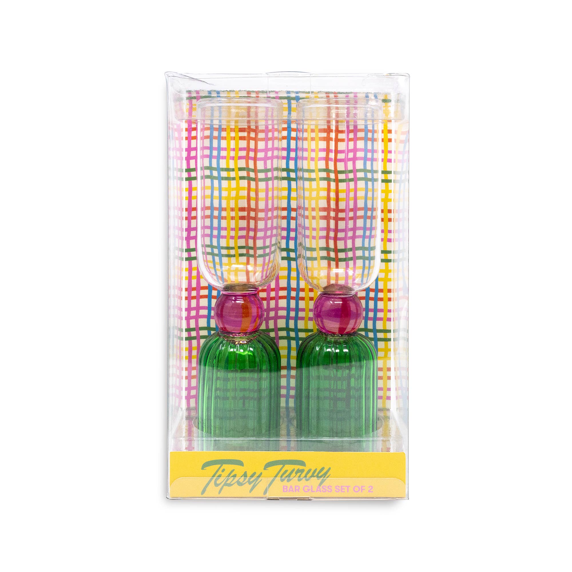 Tipsy Turvy Bar Glass Set - Thumbnail 2