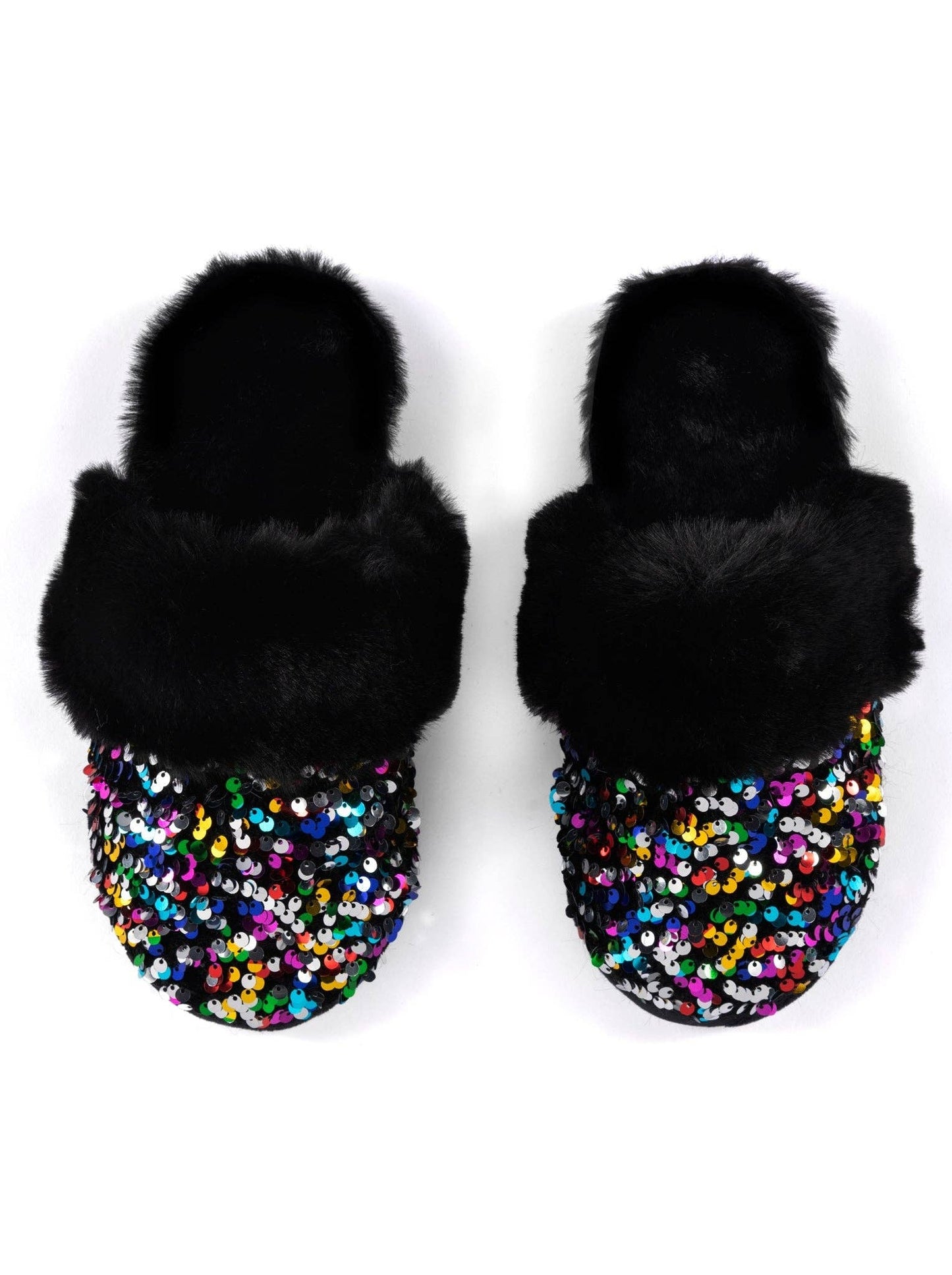 Fiesta Slippers - Black