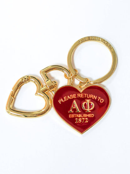 AGD Please Return Key Ring