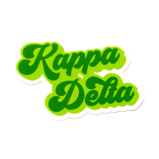 RETRO Decal Sticker - Kappa Delta