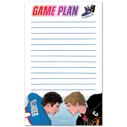 Heated Rivalry - Game Plan Notepad