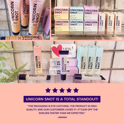Unicorn Snot - Body Glitter Gel - Flamingo-Pink