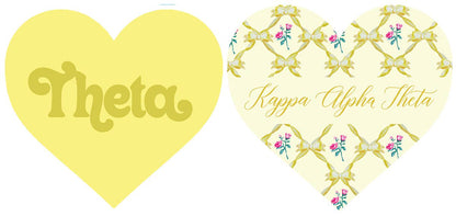 Theta Heart Coaster