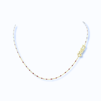 Pi Phi Side Necklace