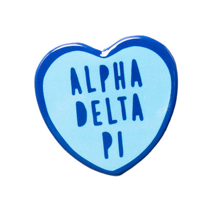 Sweet Heart Button: Chi Omega