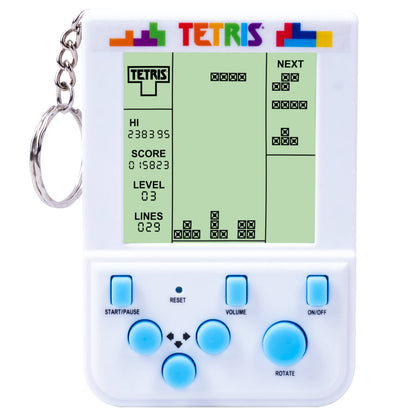Tetris Keyring Arcade Game - Retro Fun