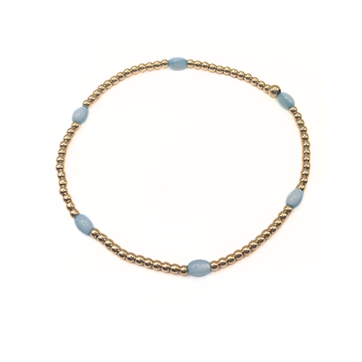 The Aspen Bracelet Collection: White Opal