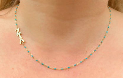 ZTA Side Necklace