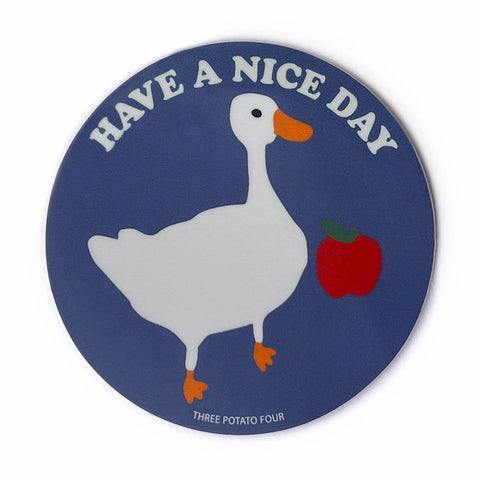 Goose "Have A Nice Day" Sticker