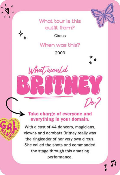What Would Britney Do? by Rockpool  Publishing: Flashcards; 24 pages / English