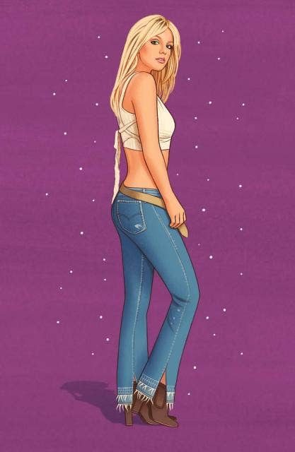 The Official Britney Spears Postcard Book