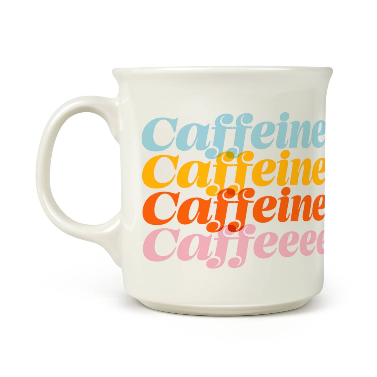 Dolly Parton Mug, CAFFEINE CAFFEINE, 16-Ounce Ceramic