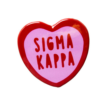 Sweet Heart Button: Gamma Phi