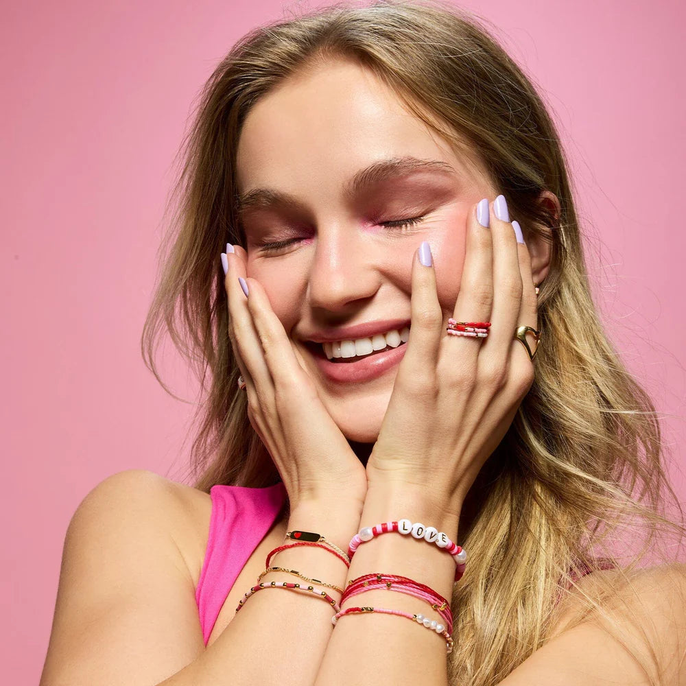 Love, Bestie Bead Stretch Bracet