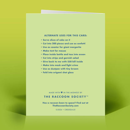 Birthday Goals Card