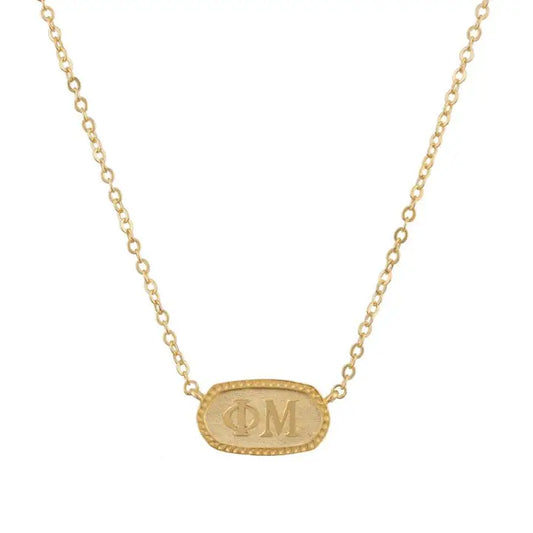 Phi Mu Athena Necklace