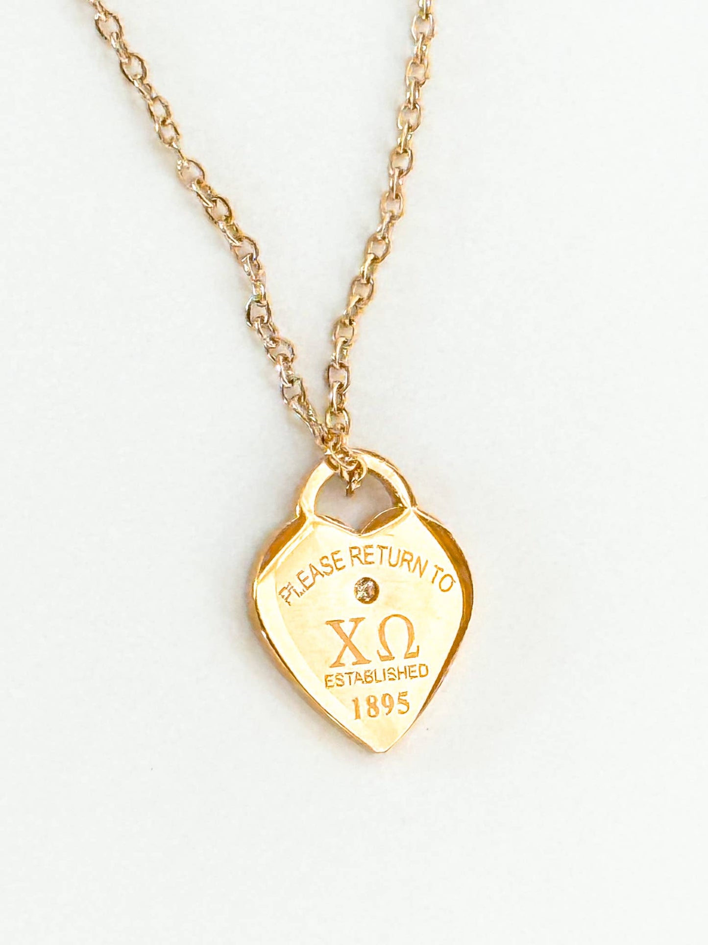 XO Please Return Necklace