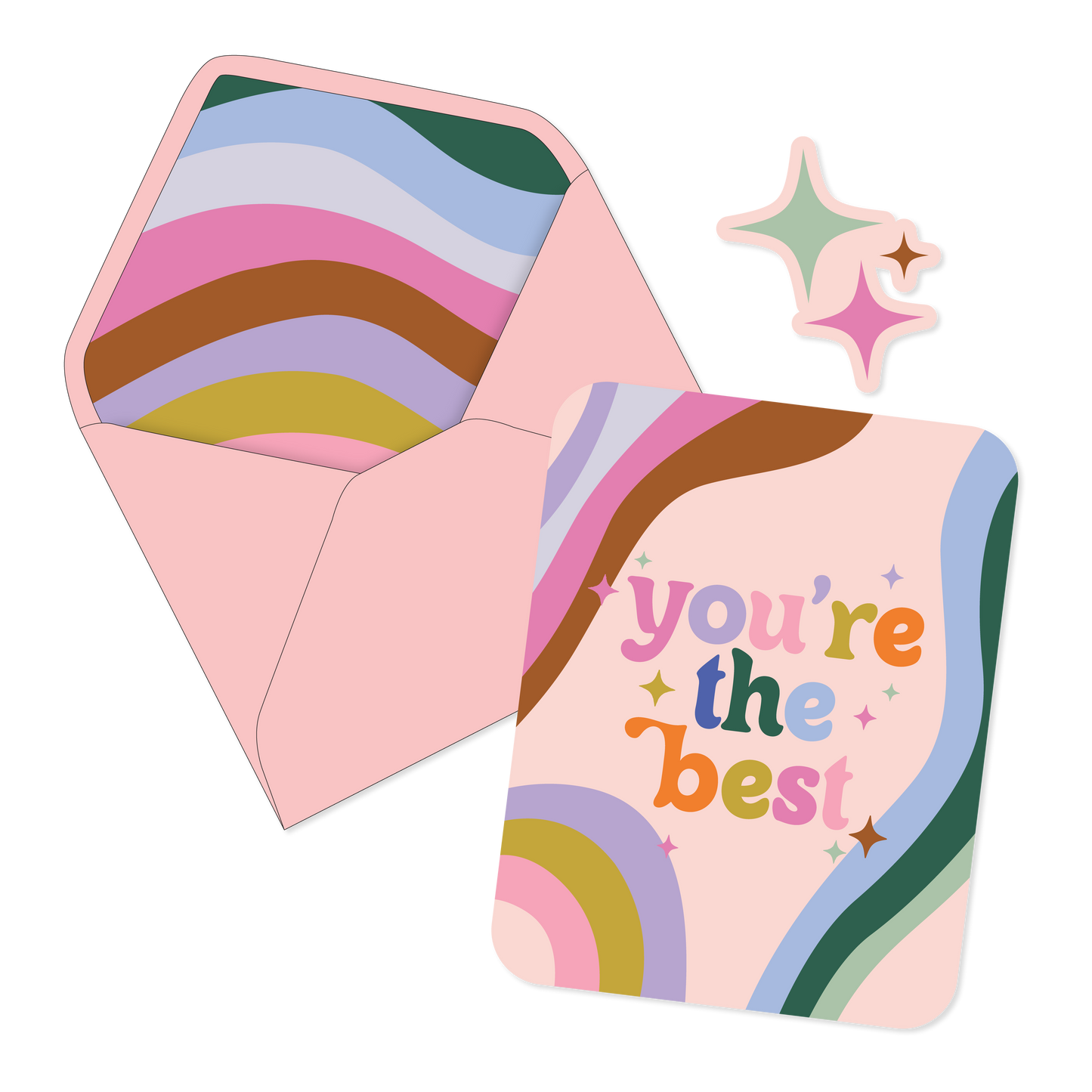 You're Like Really Pretty Card