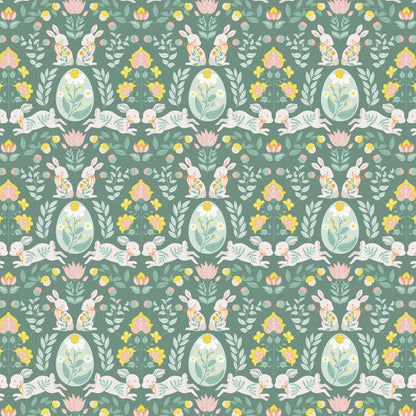 Beau Bottles Spring Folk Bunnies- Prosecco Collection