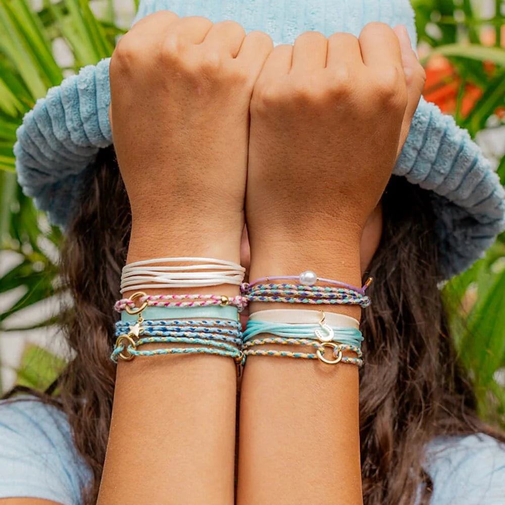 Friendship Cord Bracelet - Creamsicle