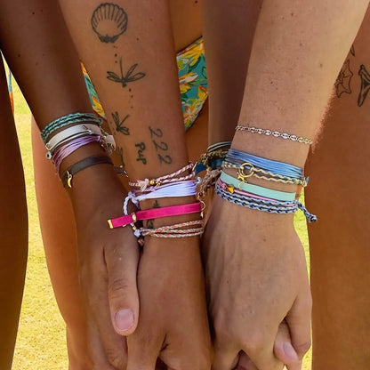 Friendship Cord Bracelet - Creamsicle