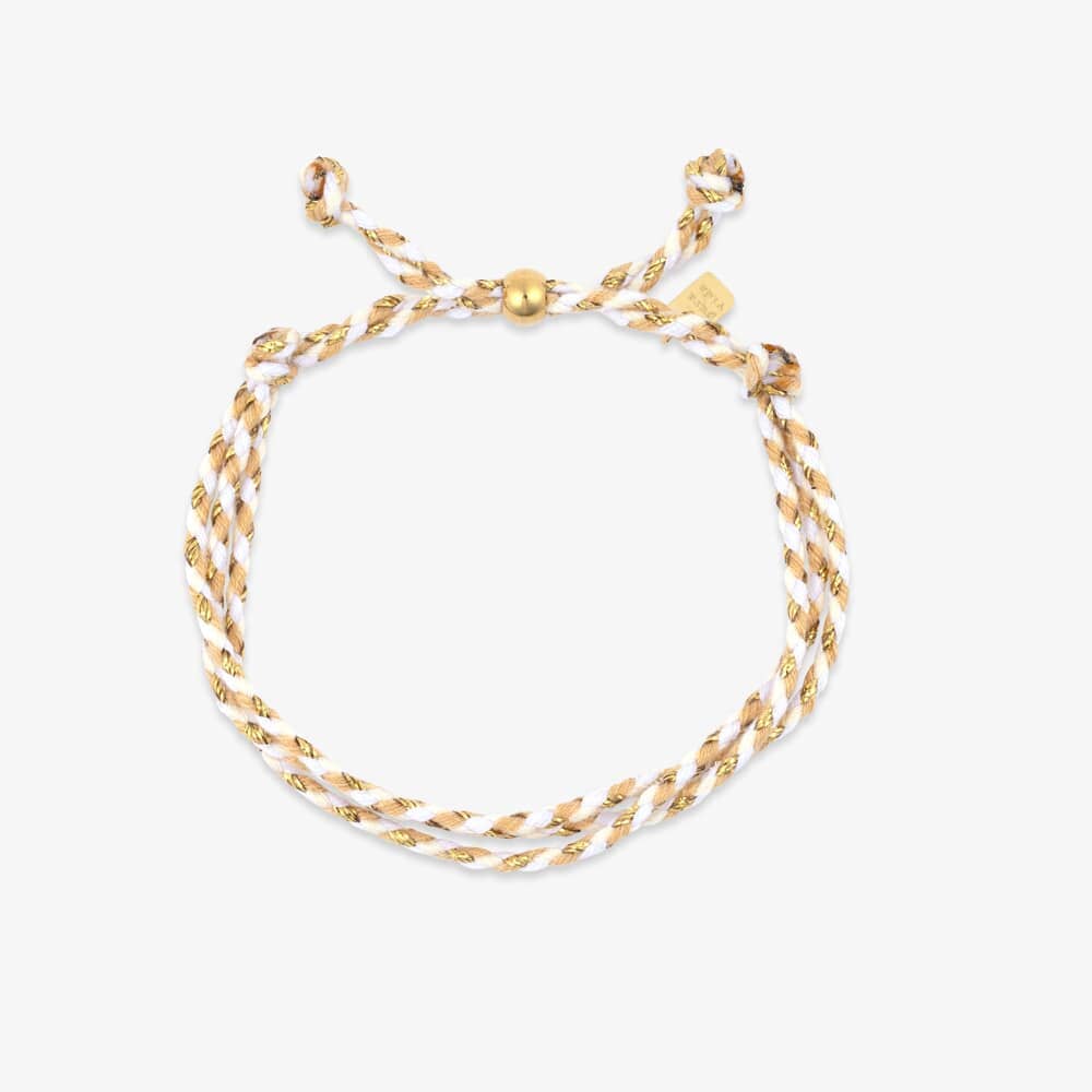 Friendship Cord Bracelet - Honey