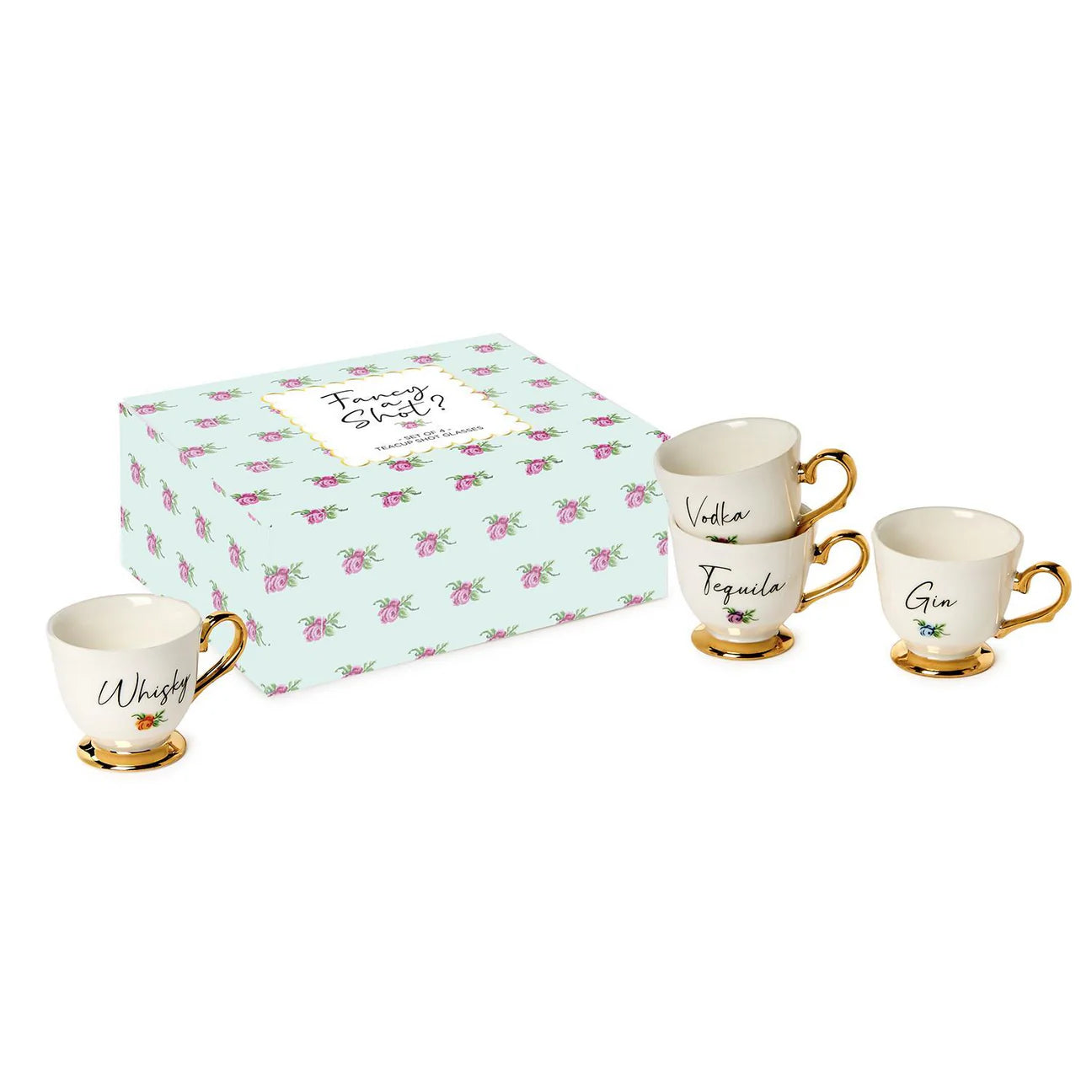 Fancy a Shot? Teacup Shot Glasses