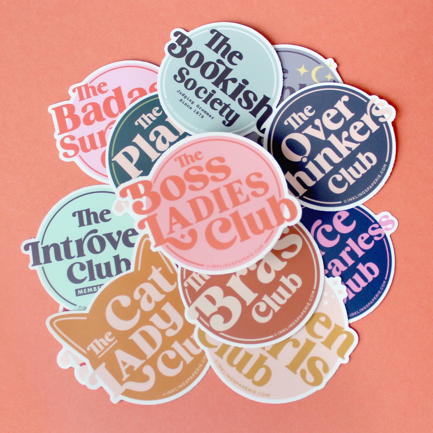 Vinyl Sticker - Bookish Society