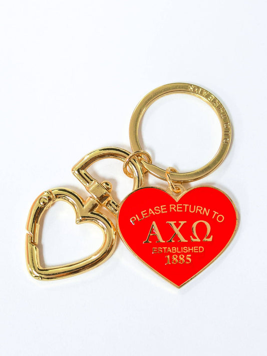 AXO Please Return Key Ring