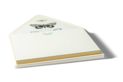 Butterfly Letterpress Flat Notecards